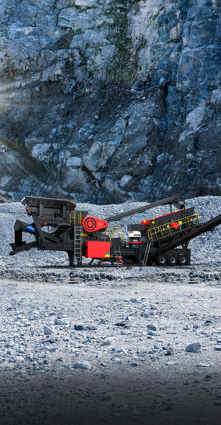 MTF轮胎式移动破碎筛分站