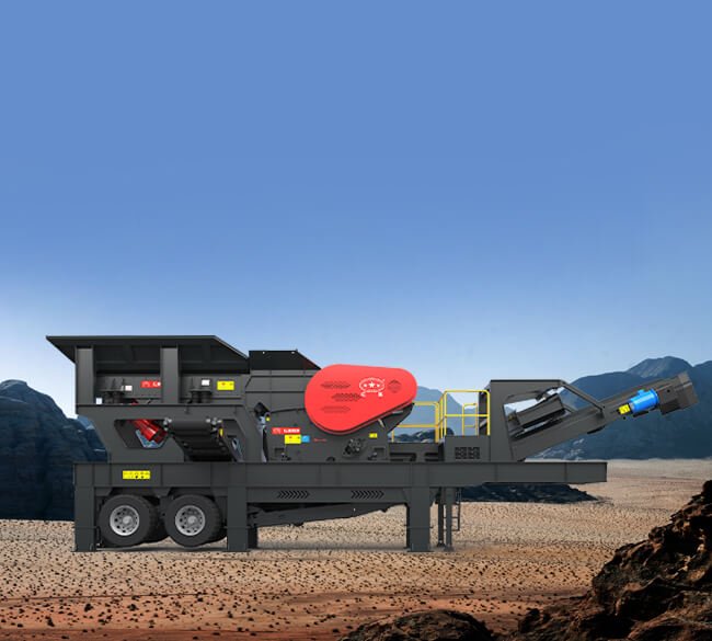 MTN轮胎式移动破碎筛分站